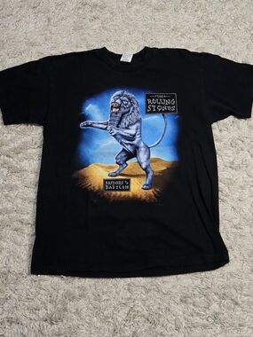 VTG 97'/98' The Rolling Stones Bridges To Babylon Tour Black Tee XL
